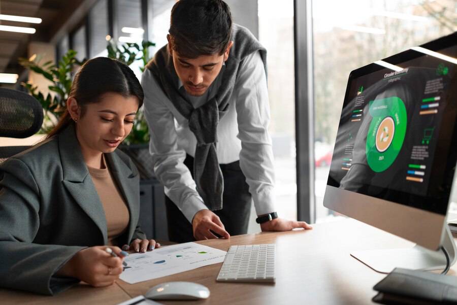 People Analyzing Checking Finance Graphs Office 23 2150377182 (1)